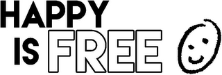 HAPPY IS FREE logo