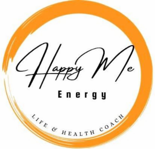 HAPPY ME ENERGY LIFE & HEALTH COACH logo