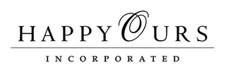 HAPPY OURS INCORPORATED logo