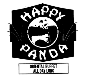 HAPPY PANDA ORIENTAL BUFFET ALL DAY LONG logo