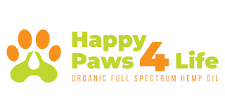 HAPPY PAWS 4 LIFE ORGANIC FULL SPECTRUM HEMP OIL logo