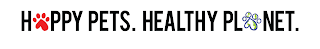 HAPPY PETS. HEALTHY PLANET. logo
