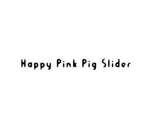 HAPPY PINK PIG SLIDER logo