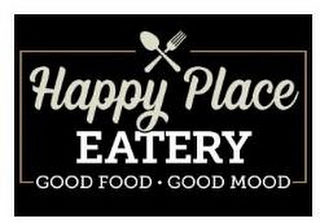 HAPPY PLACE EATERY GOOD FOOD GOOD MOOD logo