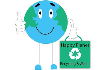 HAPPY PLANET RECYCLING & WASTE logo
