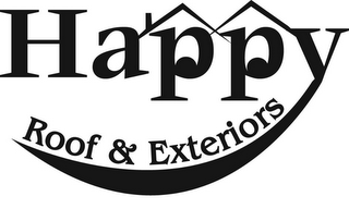 HAPPY ROOF & EXTERIORS logo