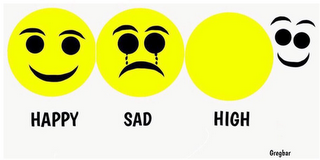 HAPPY SAD HIGH GREGBAR logo