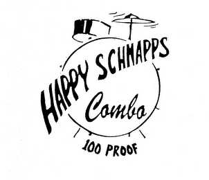 HAPPY SCHNAPPS COMBO 100 PROOF logo