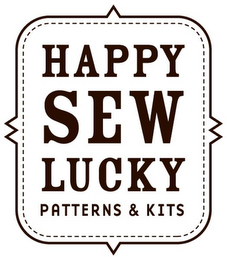 HAPPY SEW LUCKY PATTERNS & KITS logo