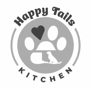 HAPPY TAILS KITCHEN logo
