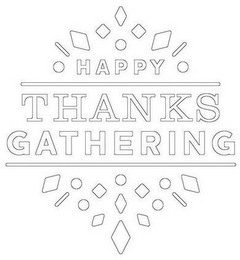 HAPPY THANKS GATHERING logo