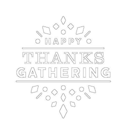 HAPPY THANKS GATHERING logo