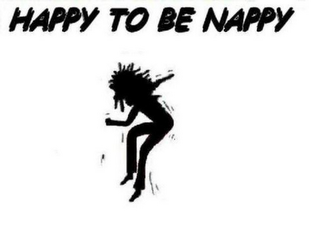 HAPPY TO BE NAPPY logo