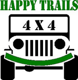HAPPY TRAILS 4 X 4 logo