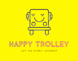 HAPPY TROLLEY JOY ON EVERY JOURNEY logo