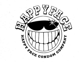 HAPPYFACE HAPPY FACE CONDOM COMPANY logo