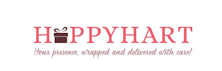 HAPPYHART YOUR PRESENCE, WRAPPED AND DELIVER WITH CARE! logo