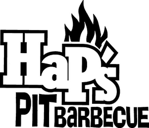 HAP'S PIT BARBECUE logo