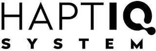 HAPTIQ SYSTEM logo