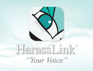 HARASSLINK YOUR VOICE HARASSLINK logo