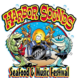 HARBOR SOUNDS SEAFOOD & MUSIC FESTIVAL FISH STYX logo
