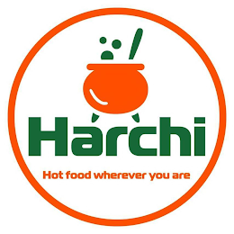 HARCHI HOT FOOD WHEREVER YOU ARE logo
