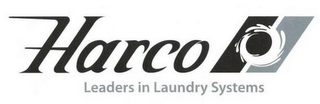 HARCO LEADERS IN LAUNDRY SYSTEMS logo