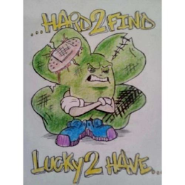 HARD 2 FIND LUCKY 2 HAVE logo
