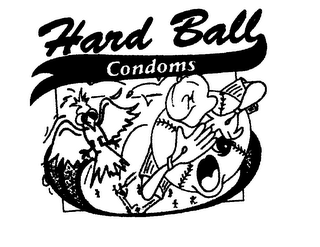 HARD BALL CONDOMS logo