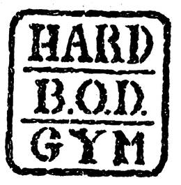 HARD B.O.D. GYM logo