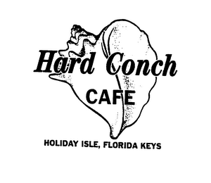 HARD CONCH CAFE HOLIDAY ISLE, FLORIDA KEYS logo