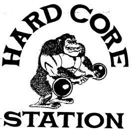 HARD CORE STATION logo