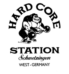 HARD CORE STATION SCHWETZINGEN WEST-GERMANY logo