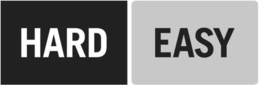 HARD EASY logo
