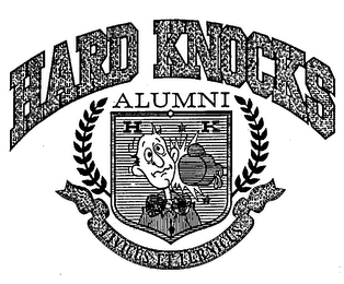 HARD KNOCKS ALUMNI H K LIVICUS ET LERNICUS logo