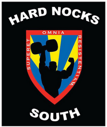 HARD NOCKS SOUTH SUPERET OMNIA RESISTENTIAM logo