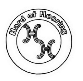 HARD OF HEARING HH logo