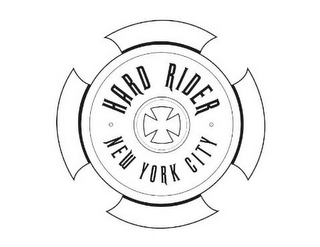 · HARD RIDER · NEW YORK CITY logo