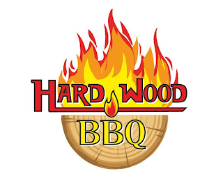 HARD WOOD BBQ logo