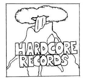 HARDCORE RECORDS logo