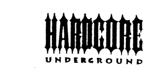 HARDCORE UNDERGROUND logo
