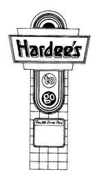 HARDEE'S TO GO DOUBLE DRIVE-THRU logo