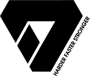 HARDER FASTER STRONGER logo