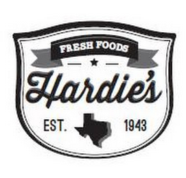 HARDIE'S FRESH FOODS EST. 1943 logo