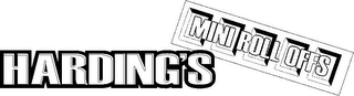 HARDING'S MINI ROLL OFFS logo