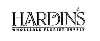 HARDIN'S WHOLESALE FLORIST SUPPLY logo
