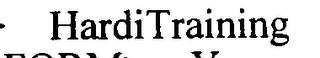 HARDITRAINING logo