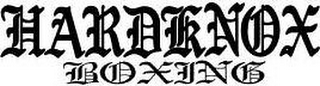 HARDKNOX BOXING logo