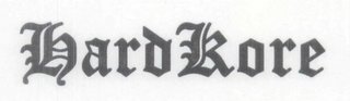 HARDKORE logo