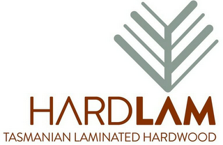 HARDLAM TASMANIAN LAMINATED HARDWOOD logo